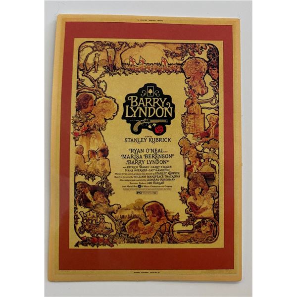 Barry Lyndon movie sticker