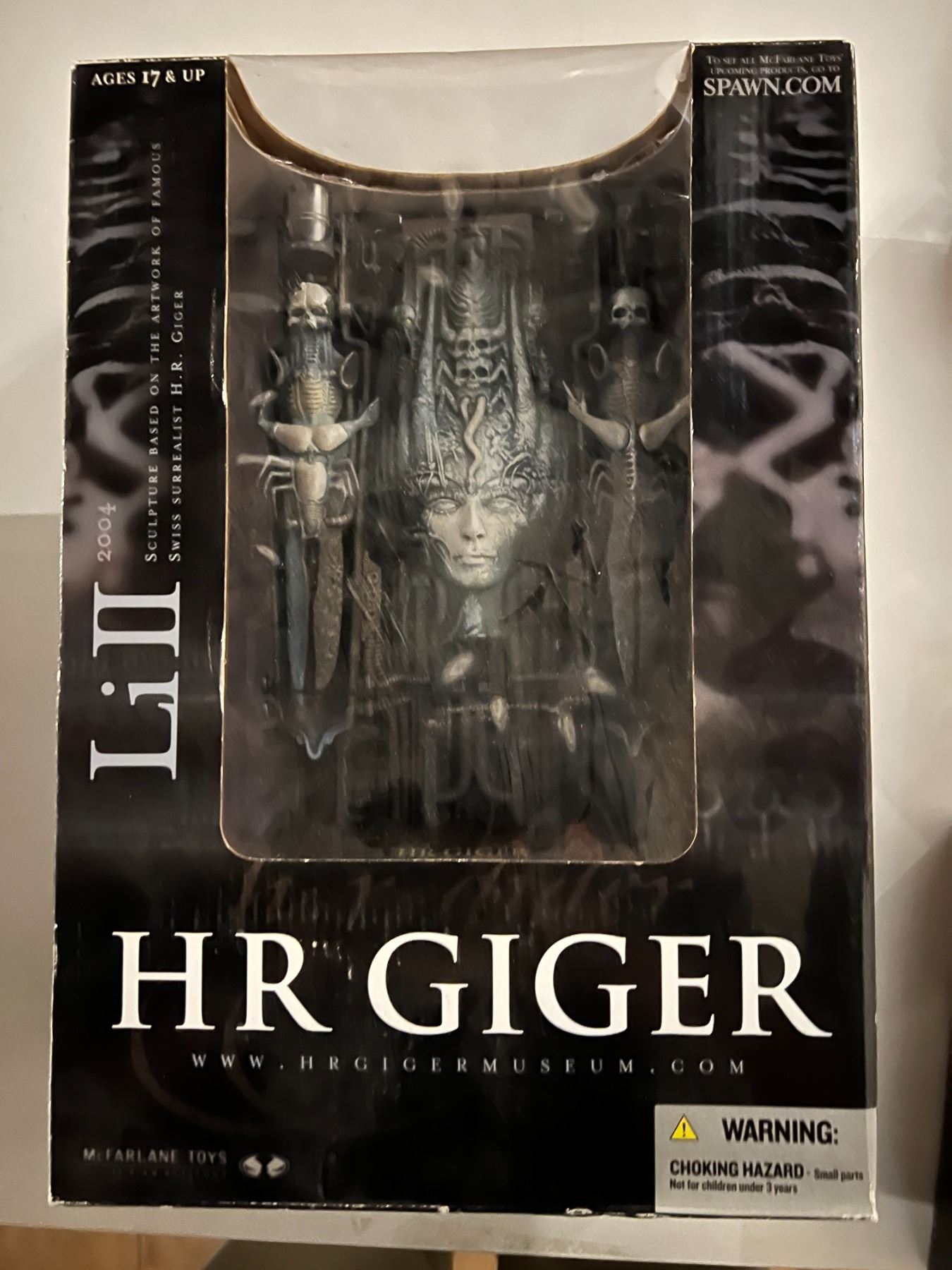 H R Gigee 2004 RARE HR GIGER Li II Sculpture McFarlane Grail Piece from HR Giger ...