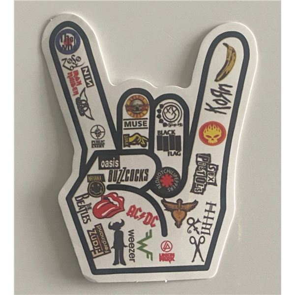 Rock n Roll bands sticker