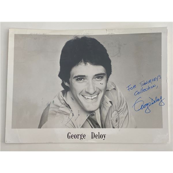 George Deloy signed photo