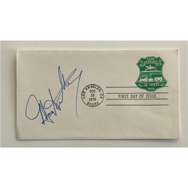 Morey Amsterdam signed first day cover