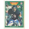 Image 1 : Chicago Bears Ron Rivera 1989 NFL #48 signed trading card