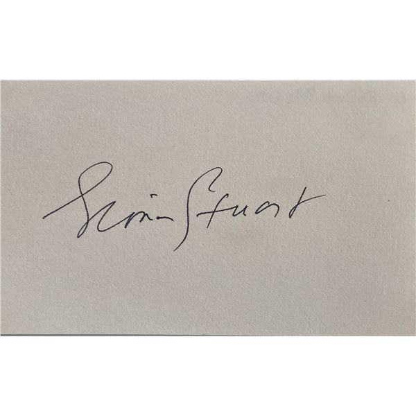 Gloria Stuart original signature