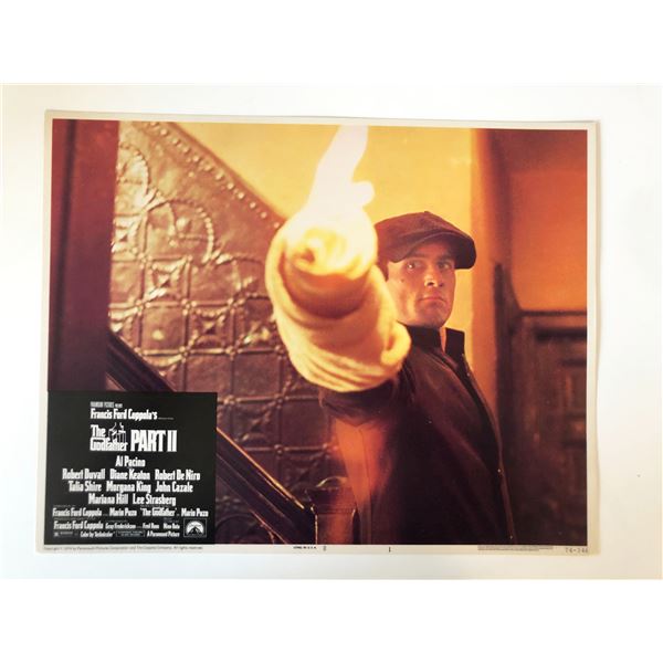 The Godfather Part II original 1974 vintage lobby card