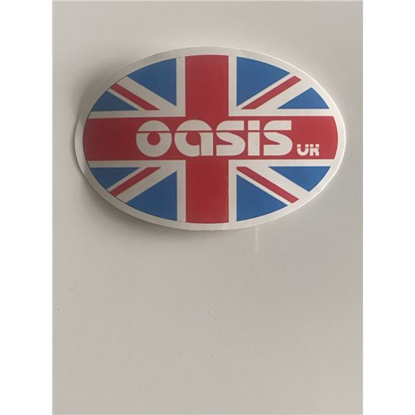Oasis British Rock UK sticker