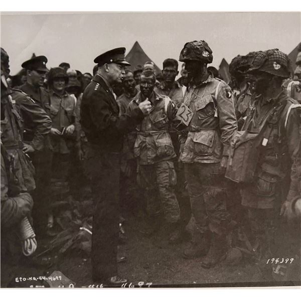 General Dwight D. Eisenhower photo. 6x8 inches