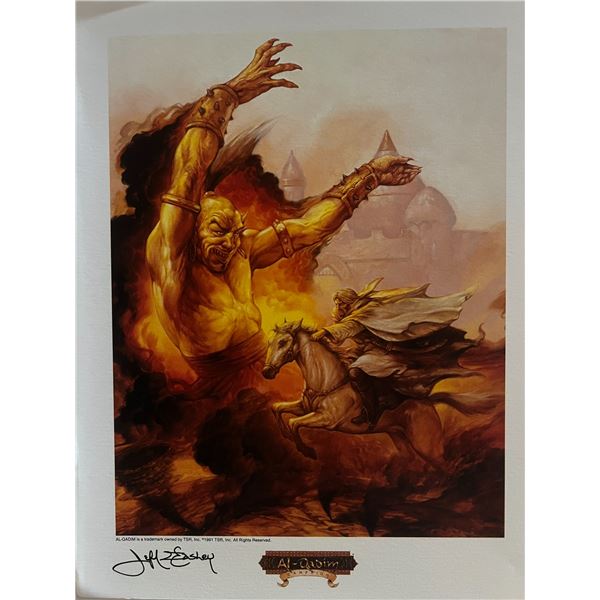 Jeff Easley signed print