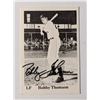 Image 1 : Bobby Thompson Signed Baseball Trading Card
