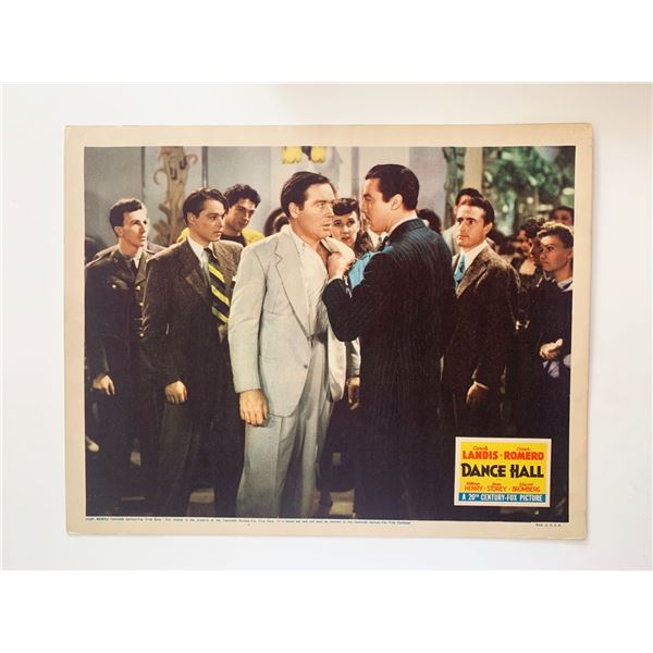 Dance Hall original 1941 vintage lobby card