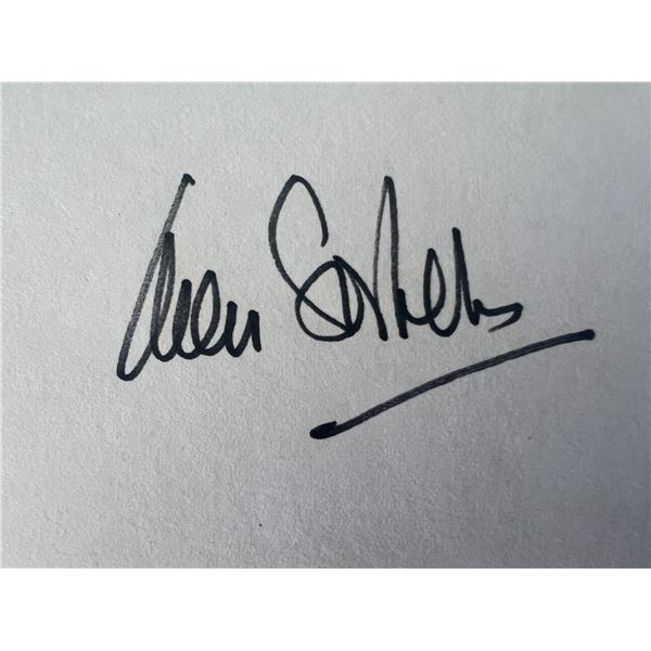 Ann Sothern original signature