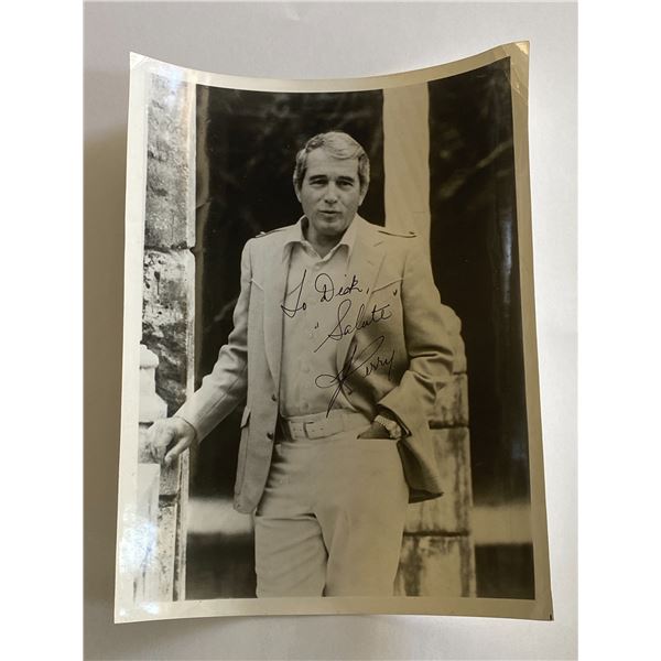 Perry Como signed photo