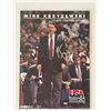 Image 1 : NCAA Coach Mike Krzyzewski 1992 Skybox #96 signed trading card