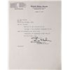 Image 1 : US Senator Edmund Muskie signed letter