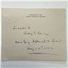 Image 1 : US Minister to Ireland David Gray signed note