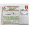 Image 1 : WWII HMS Hecla Anniversary Commemorative Cdr S G Clark Signed First Day Cover