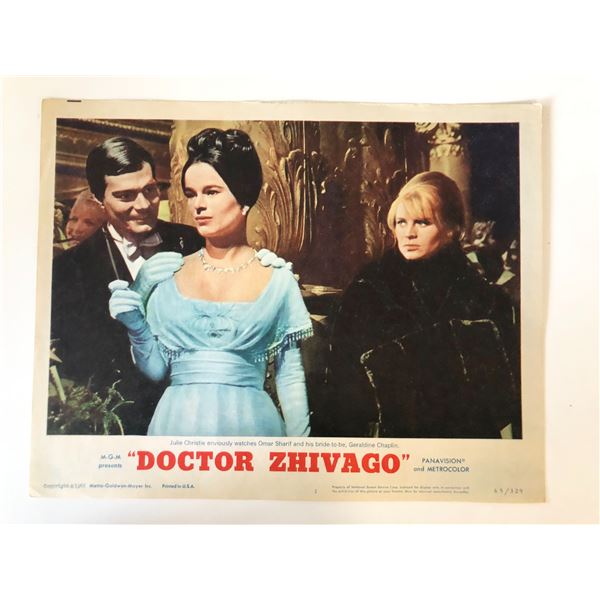 Doctor Zhivago  original 1965 vintage lobby card
