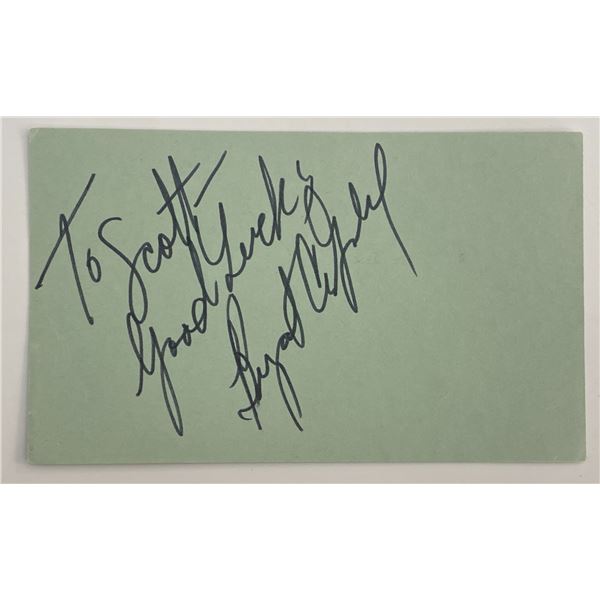 Bryant Gumbel original signature