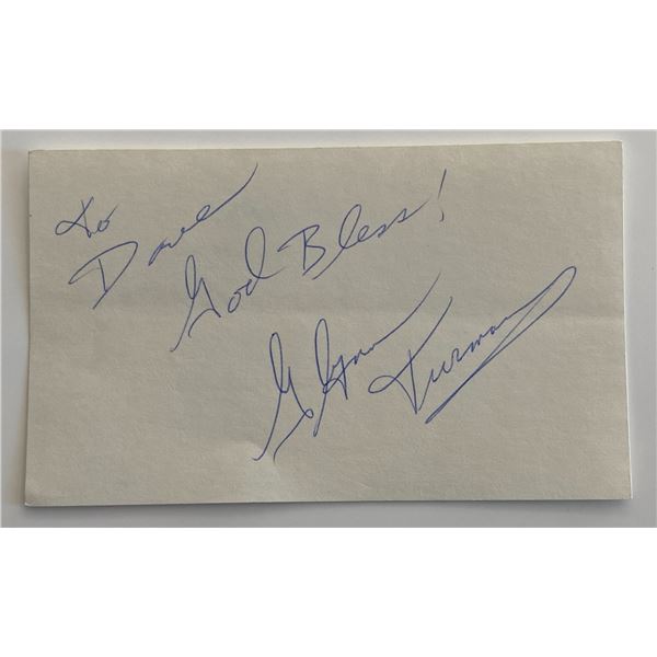 A Different World Glynn Turman original signature