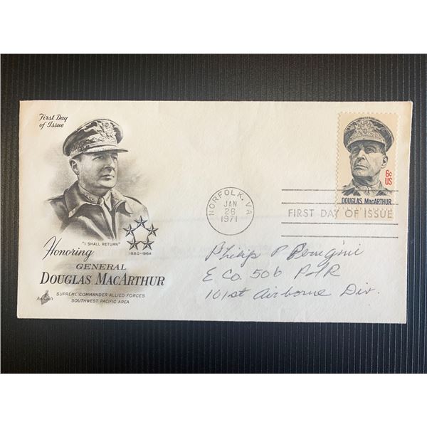 Philip Perugini signed first day cover