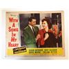 Image 1 : With a Song in My Heart original 1952 vintage lobby card