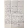 Image 1 : Sydney Leff signed letter
