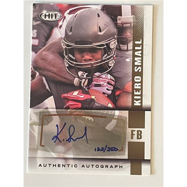 Kiero Small signed autograph card
