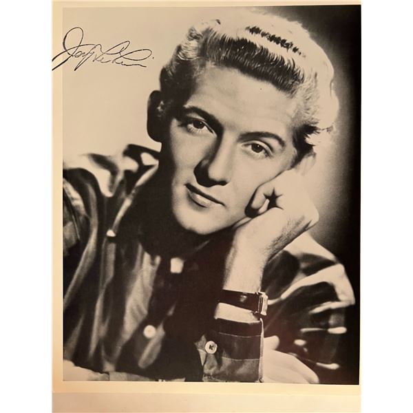 Jerry Lee Lewis facsimile signed photo. 8x10