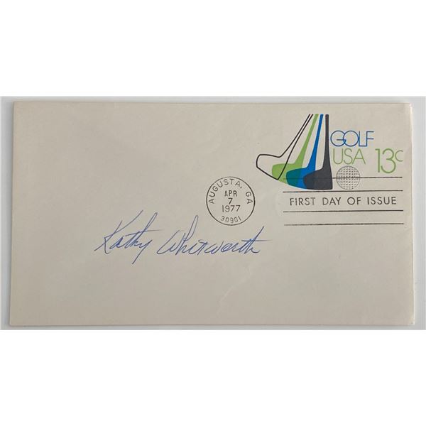 Kathy Whitworth signed cover