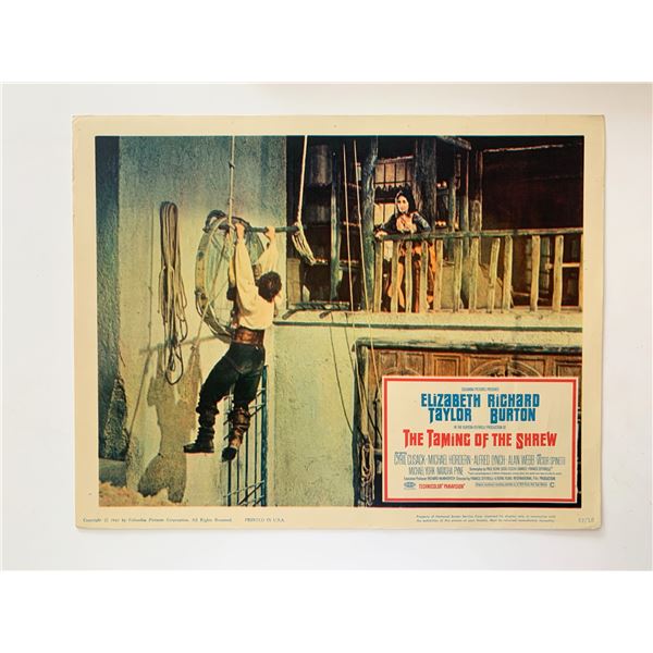 The Taming of the Shrew original 1967 vintage lobby card