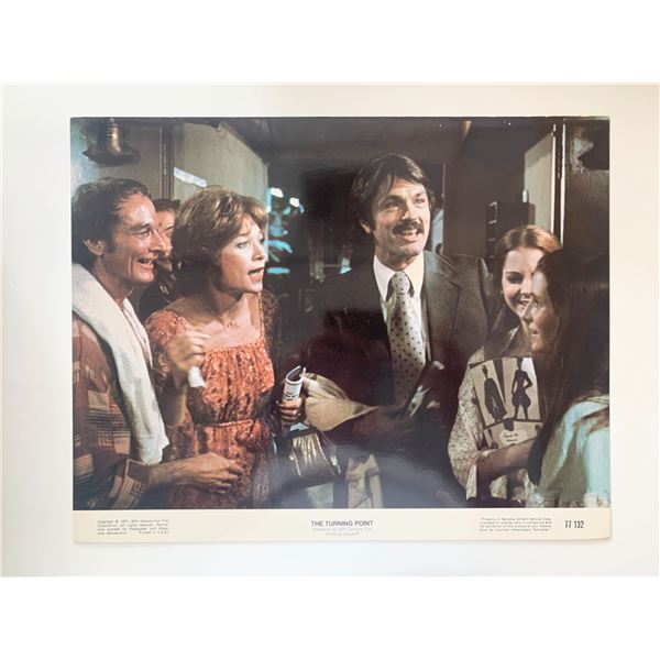 The Turning Point original 1977 vintage lobby card