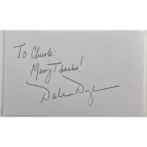 Dale Dye original signature