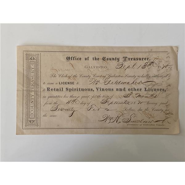1870 signed document