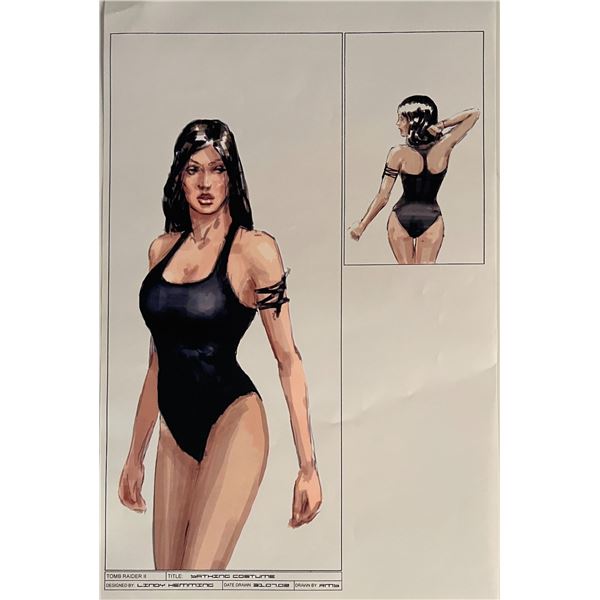 Lara Croft Tomb Raider Paramount Pictures concept art