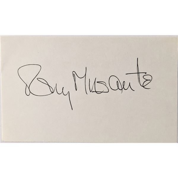 Actor Tony Musante autograph