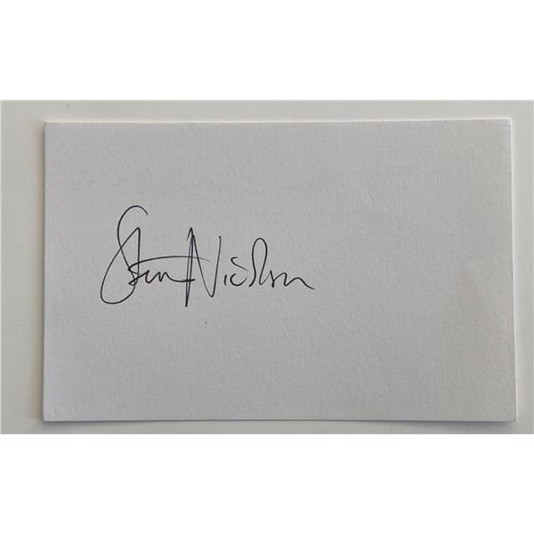 Stan Nicholsonoriginal signature