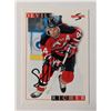 Image 1 : Stephane Richer Signed Hockey Trading Card