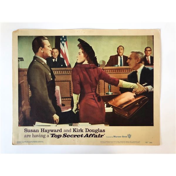 Top Secret Affair original 1957 vintage lobby card