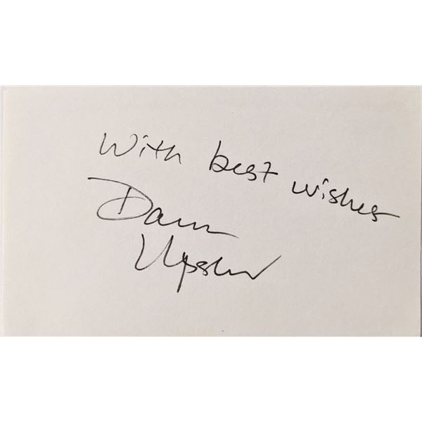 Opera singer Dawn Upshaw autograph