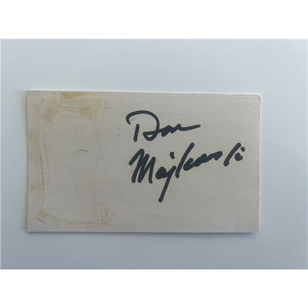 Don Majkowski original signature