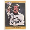 Image 1 : New Orleans Saints Jim Mora 1990 NFL #221 signed trading card