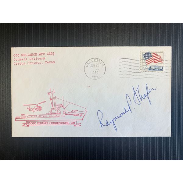 Raymond P Shafer signed first day cover