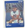 Image 1 : St. Lucie Mets Mike Brady 1990 The Star #1 signed trading card