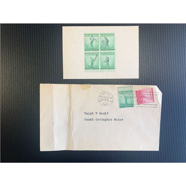 Lawrence Tibbets signed first day cover