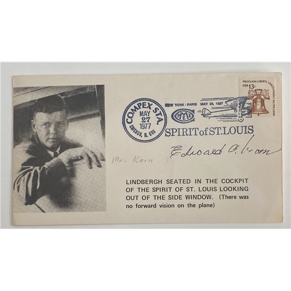 Edward D. Korn signed cover