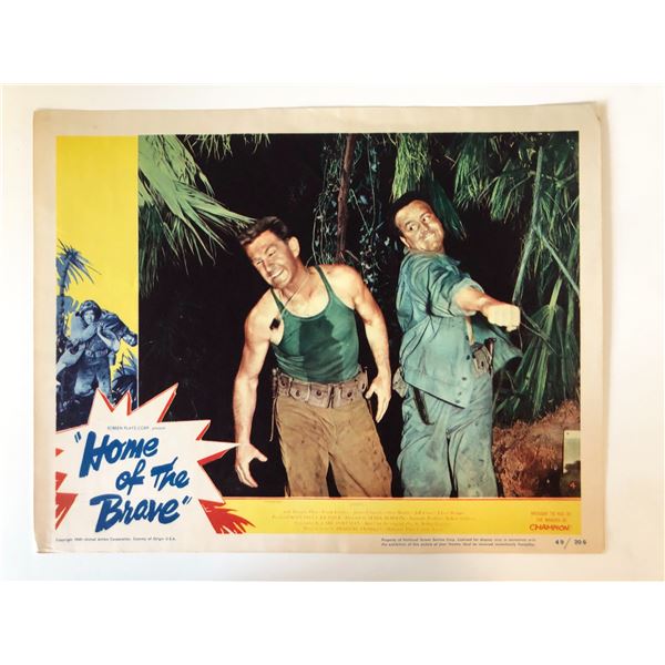 Home of the Brave original 1949 vintage lobby card