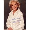 Image 1 : Barbara Walters facsimile signed photo. 8x10 inches