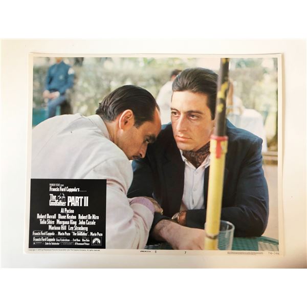 The Godfather Part II original 1974 vintage lobby card