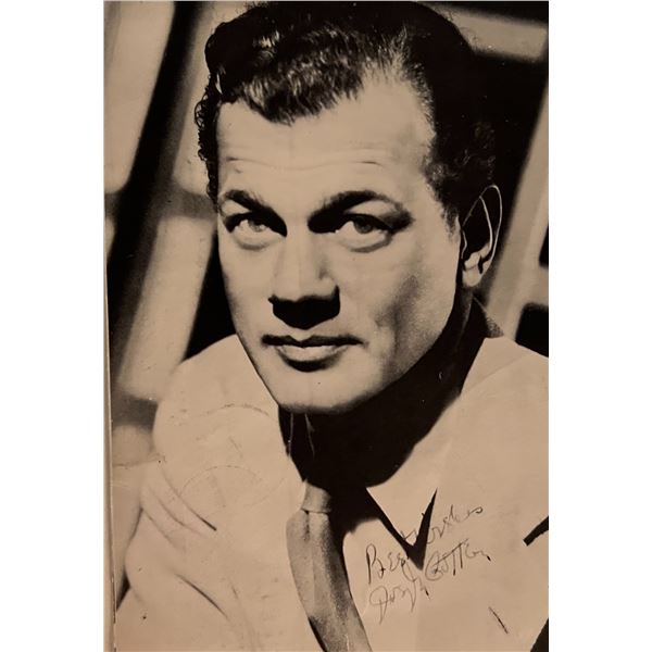 Joseph Cotten facsimile signed photo. 3x5 inches