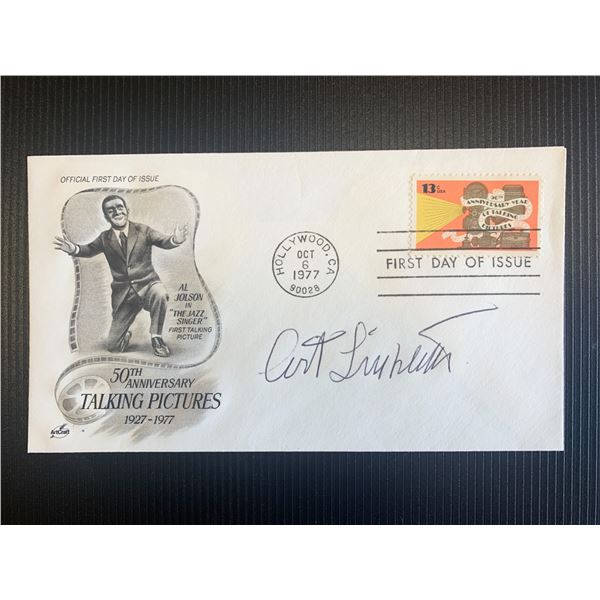Curtis Linberg signed first day cover