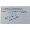 Image 1 : MLB player Don Mueller signed index card